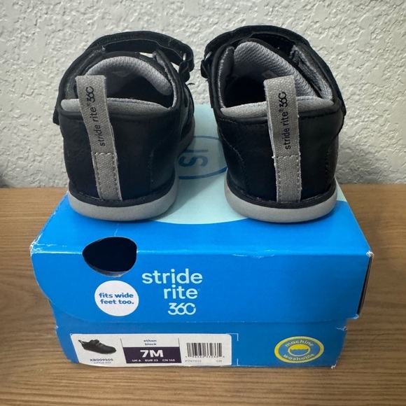 Stride Rite Ethan Shoe in Black - Picture 4 of 6